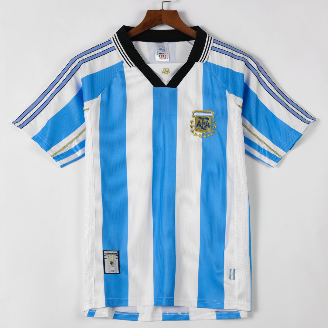 Argentina 1998-1999 Home Retro Jersey