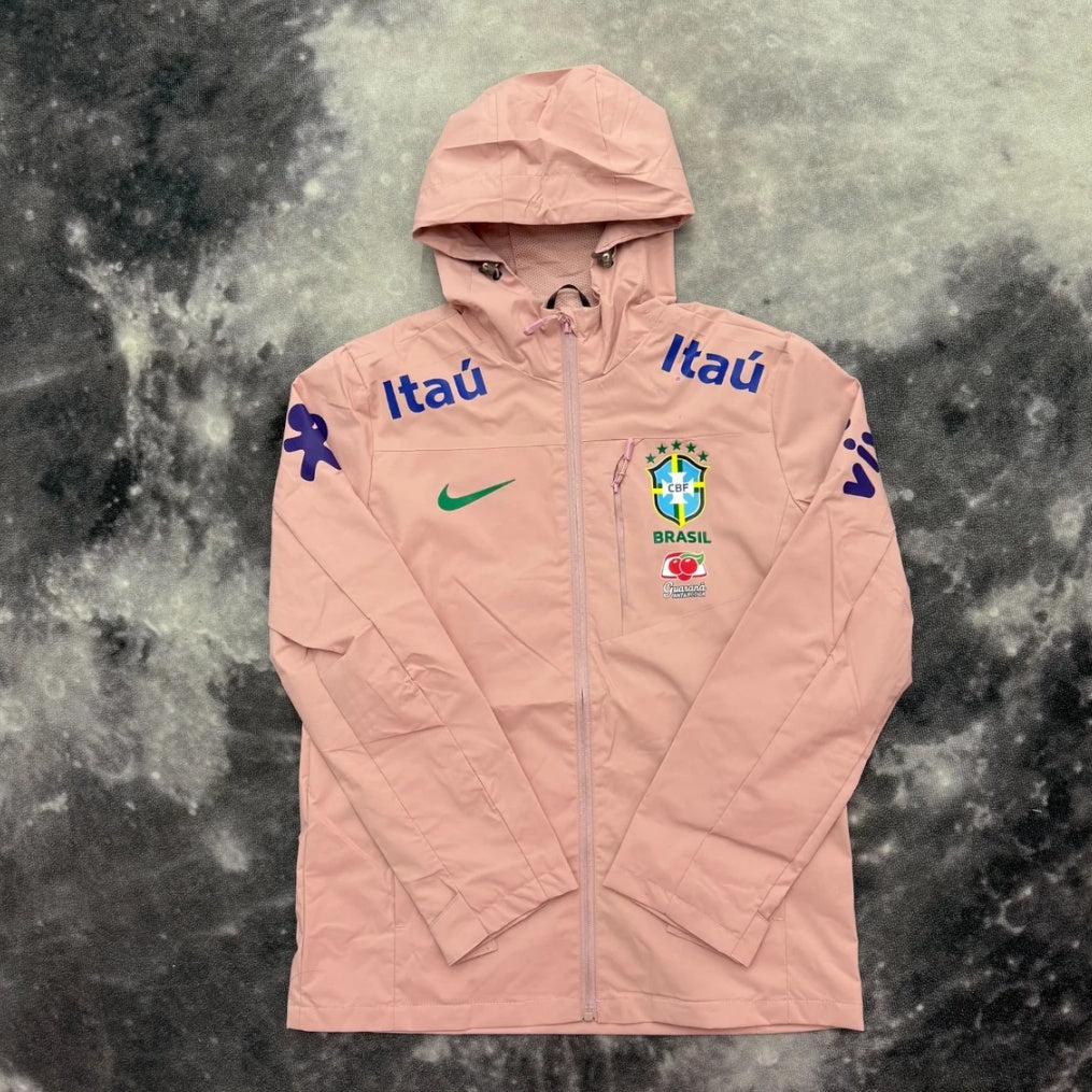 Reversible Windbreaker Jacket Brazil Pink