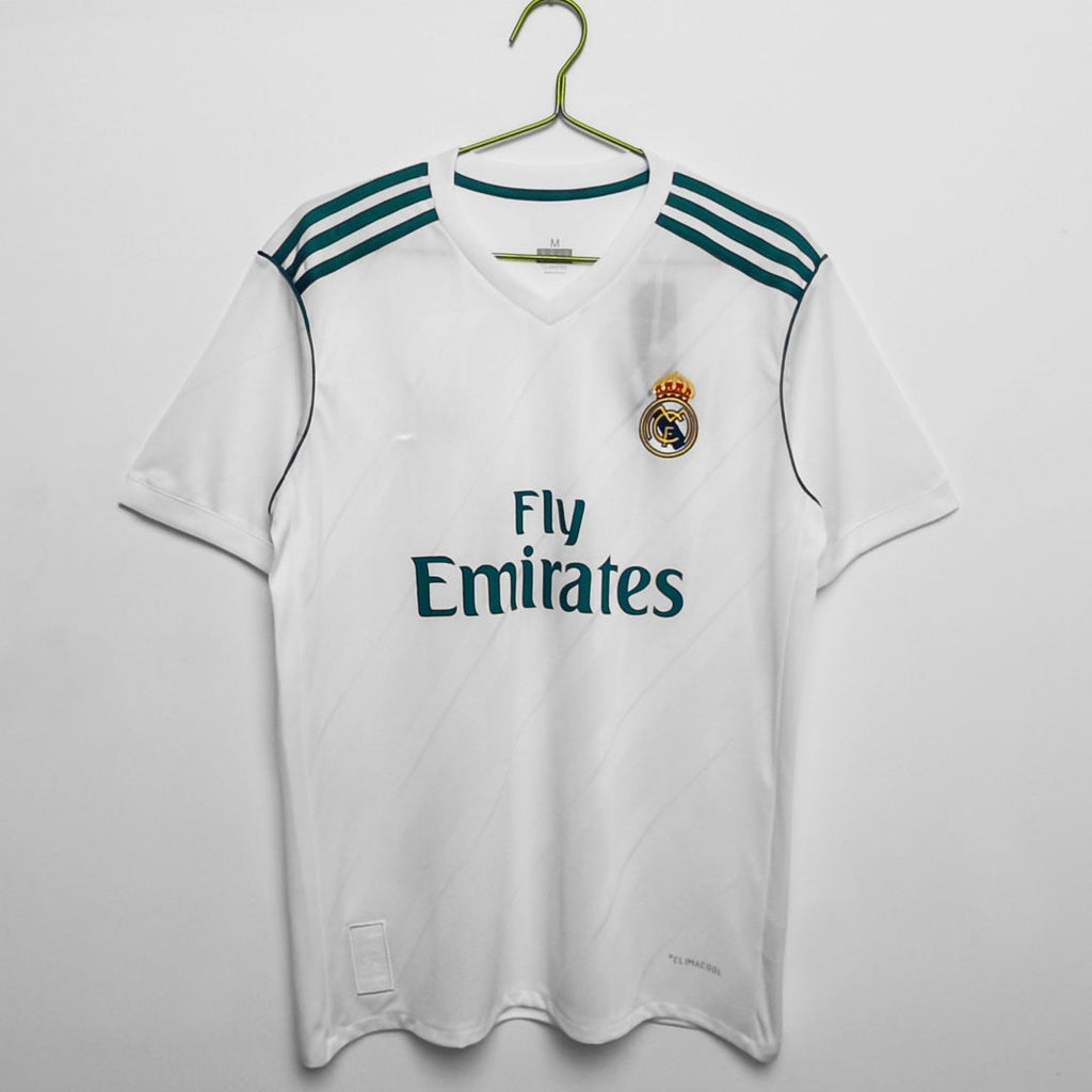 Real Madrid 2017-2018 Home Retro Jersey