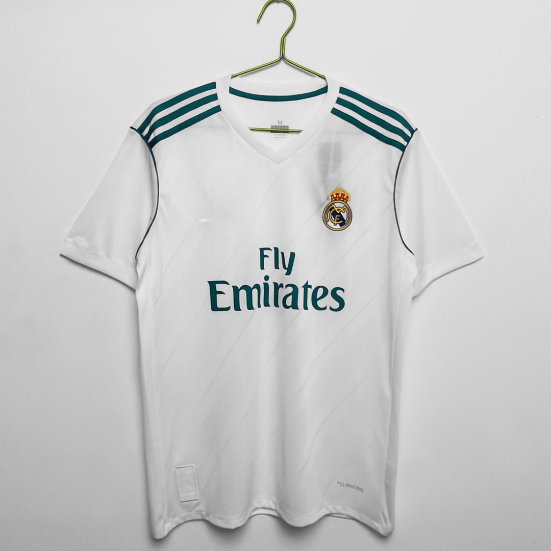 Real Madrid 2017-2018 Home Retro Jersey
