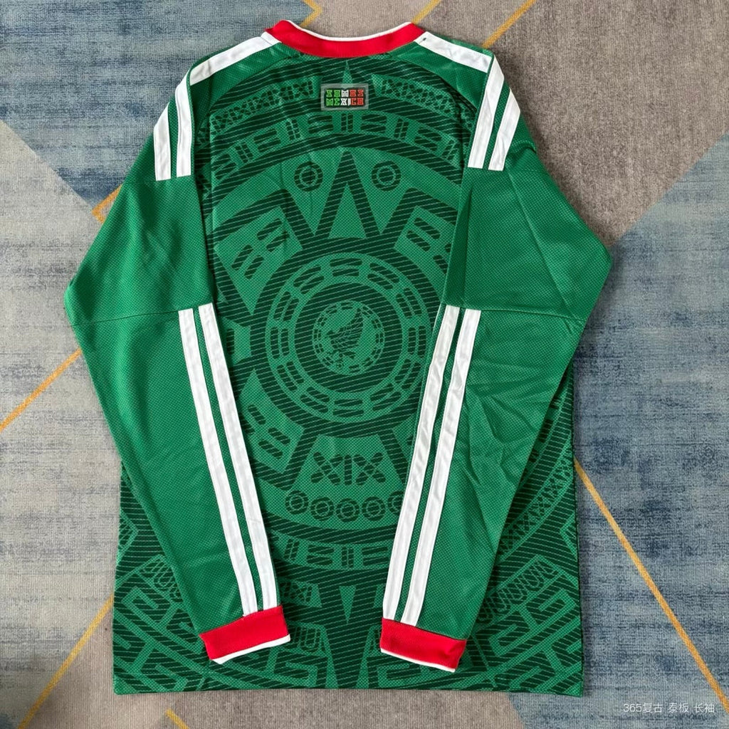 Mexico 25/26 Home Long Sleeve Jersey