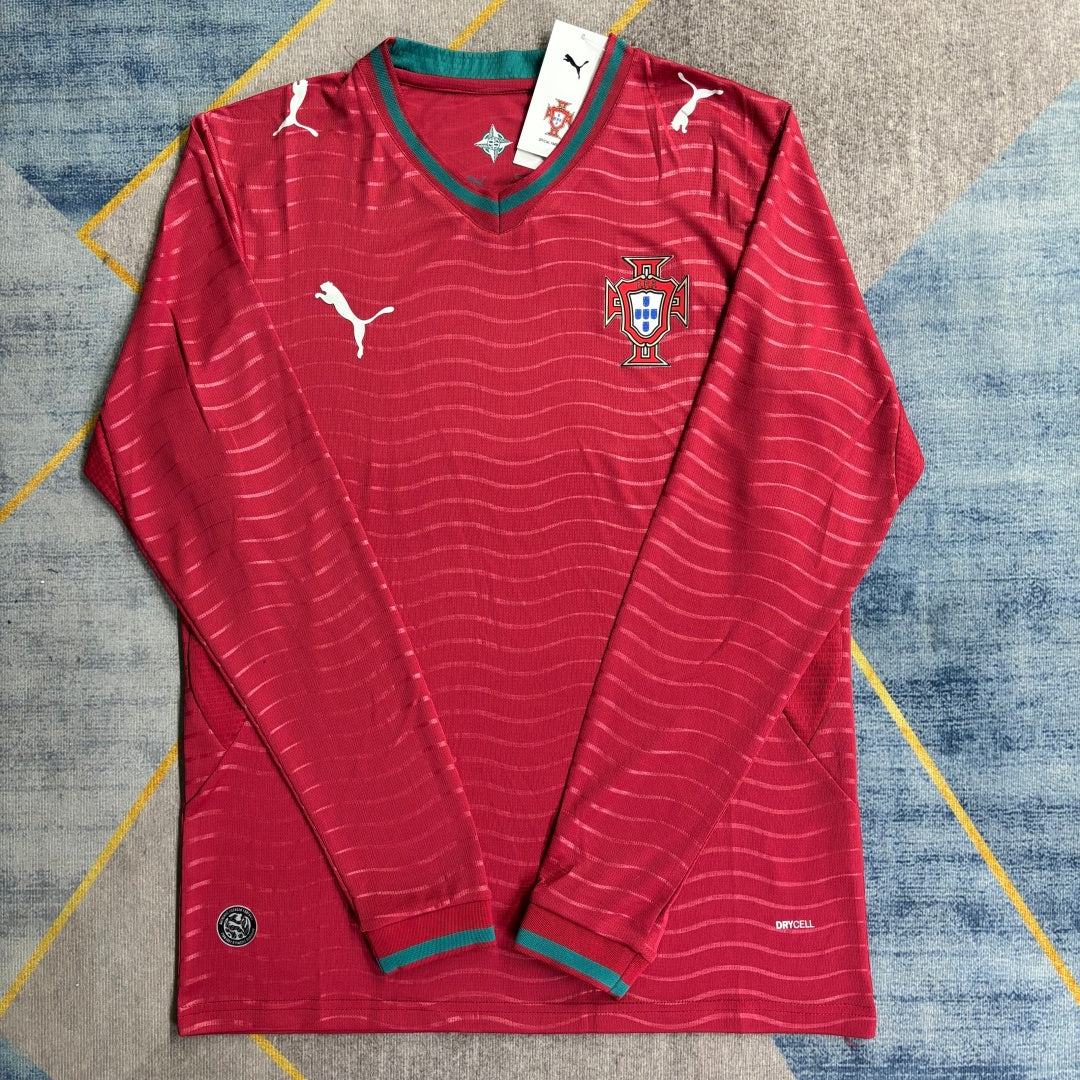 Portugal 25/26 Home Long Sleeve Jersey