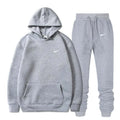Nike Sportswear Graphic Swoosh Tracksuit Set – Premium Fleece Hoodie & Joggers
