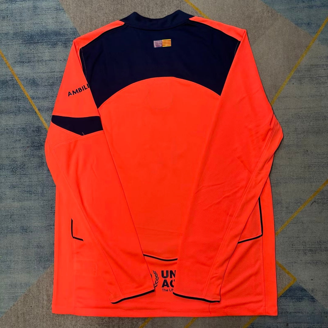 Barcelona 25/26 Away Long Sleeve Jersey