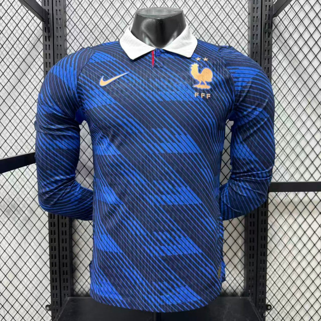 France 2026 Home Player Long Sleeve Jersey