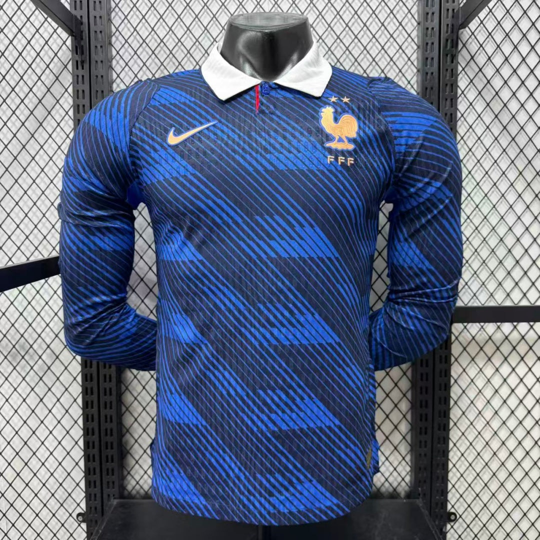 France 2026 Home Player Long Sleeve Jersey