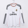 Real Madrid 2013-2014 Home Long Sleeve Retro Jersey