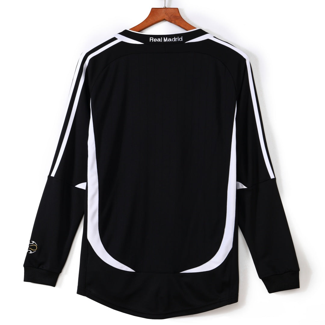 Real Madrid 2006-2007 Third Retro Long Sleeve Jersey