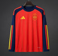 Spain 25/26 Home Long Sleeve Jersey