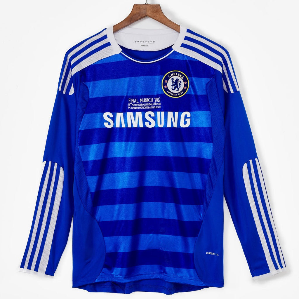 Chelsea 2011-2012 Home Retro Long Sleeve Jersey