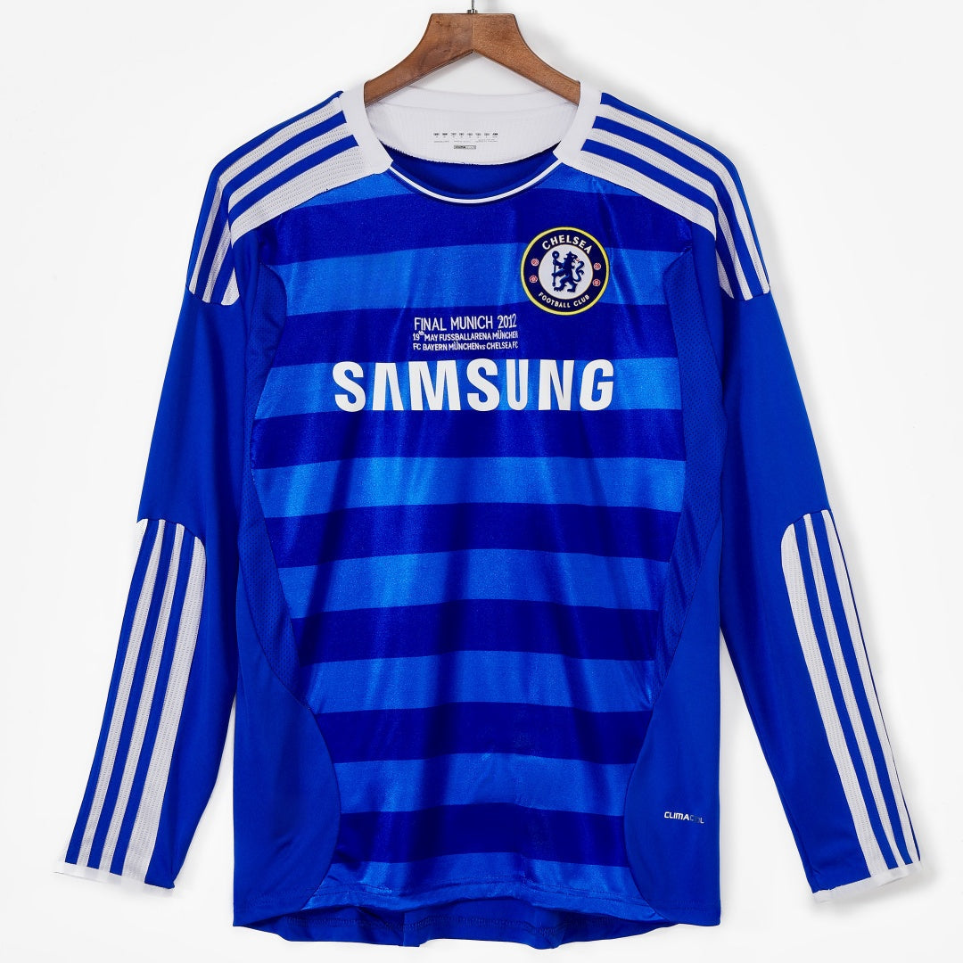 Chelsea 2011-2012 Home Retro Long Sleeve Jersey