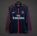 PSG 2017-2018 Home Retro Long Sleeve Jersey