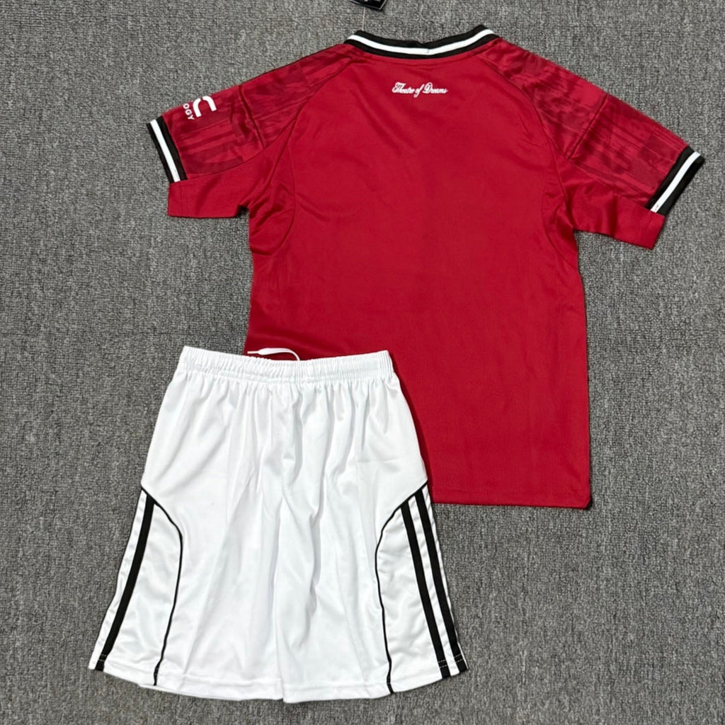 Manchester United 25/26 Home Kids Kit