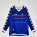France 1998 Home Long Sleeve Retro Jersey