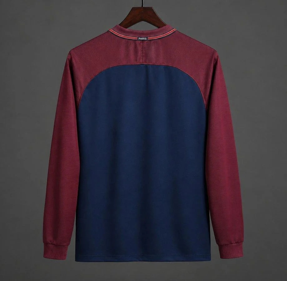 PSG 2017-2018 Home Retro Long Sleeve Jersey