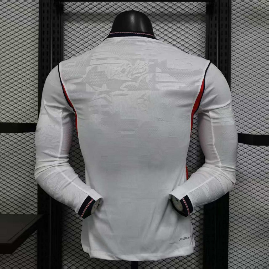 England 25/26 Home Player Long Sleeve Jersey