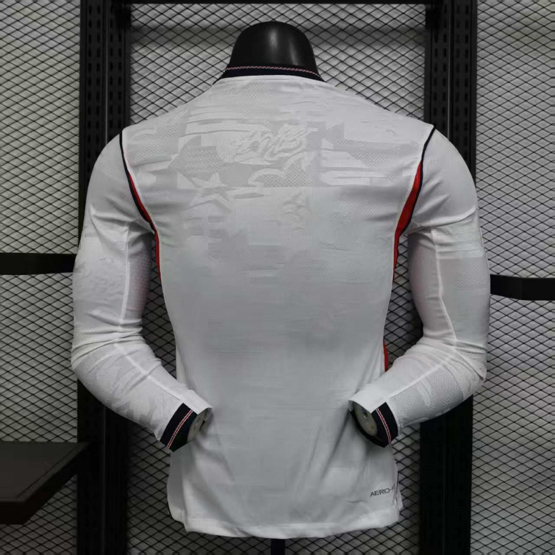 England 25/26 Home Player Long Sleeve Jersey