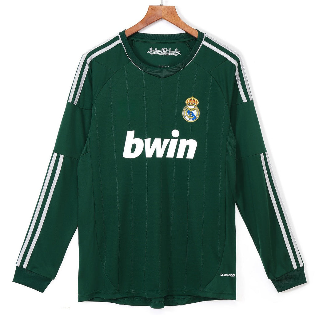 Real Madrid 2012-2013 Third Long Sleeve Retro Jersey