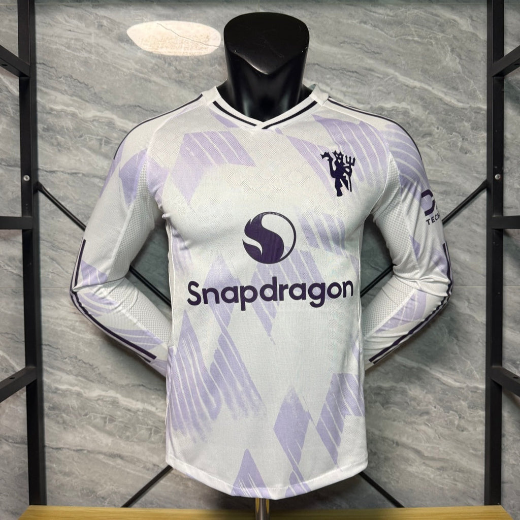 Manchester United 25/26 Away Player Long Sleeve Jersey