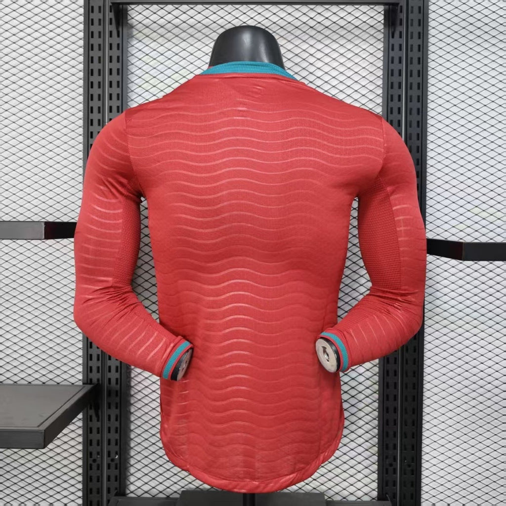 Portugal 25/26 Home Player Long Sleeve Jersey