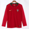 Portugal 2018 Home Retro Long Sleeve Jersey