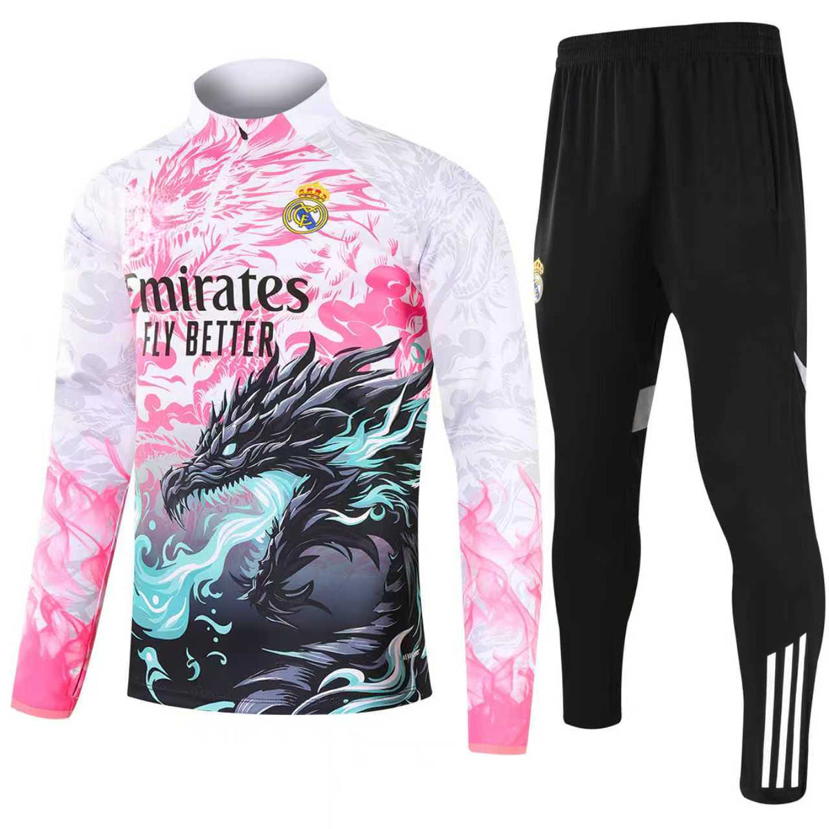 Real Madrid 25/26 dragon Pink Kit