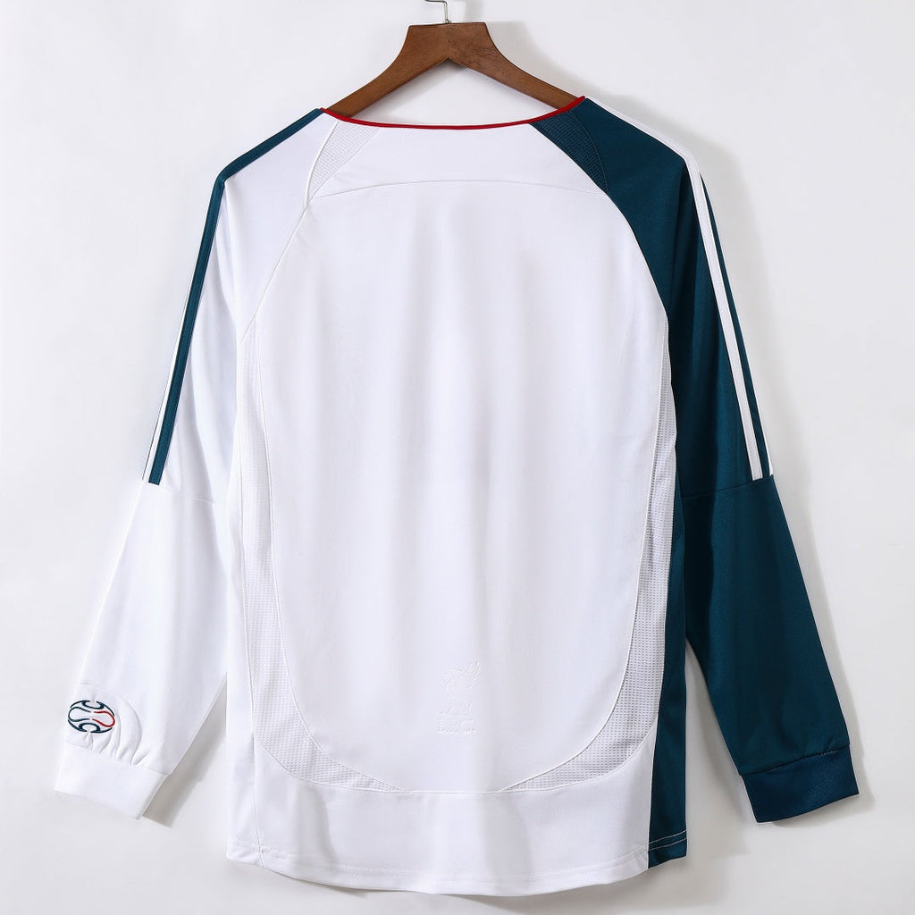 Liverpool 2006-2007 Away Retro Long Sleeve Jersey