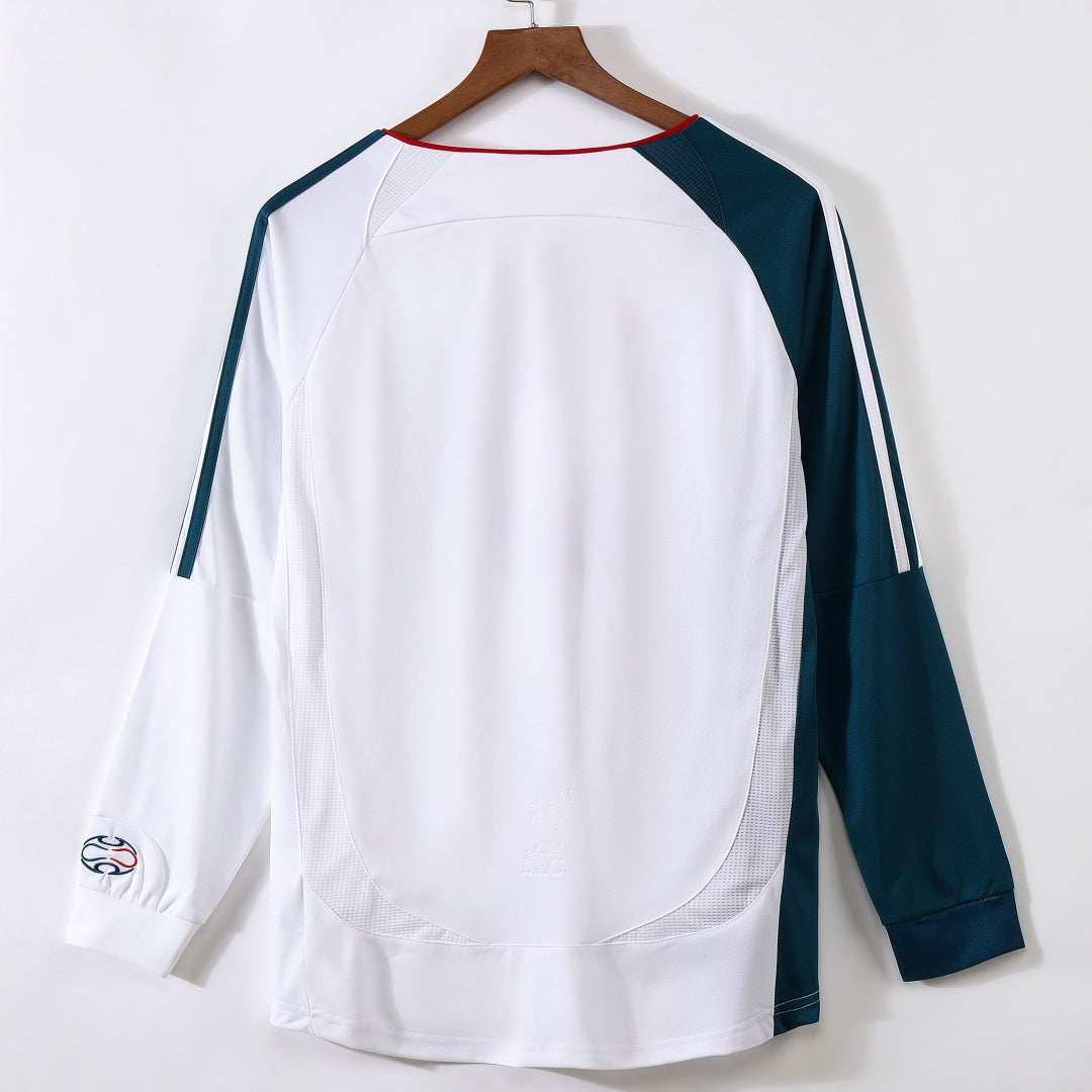 Liverpool 2006-2007 Away Retro Long Sleeve Jersey