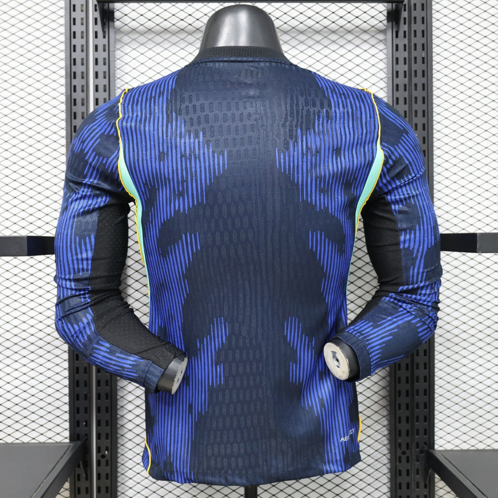 Brazil 2026 Away Player Long Sleeve Jersey