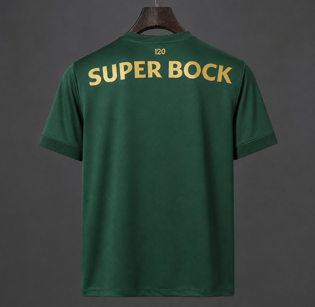 Sporting Lisbon 120 th 26/27 Anniversary Green Jersey