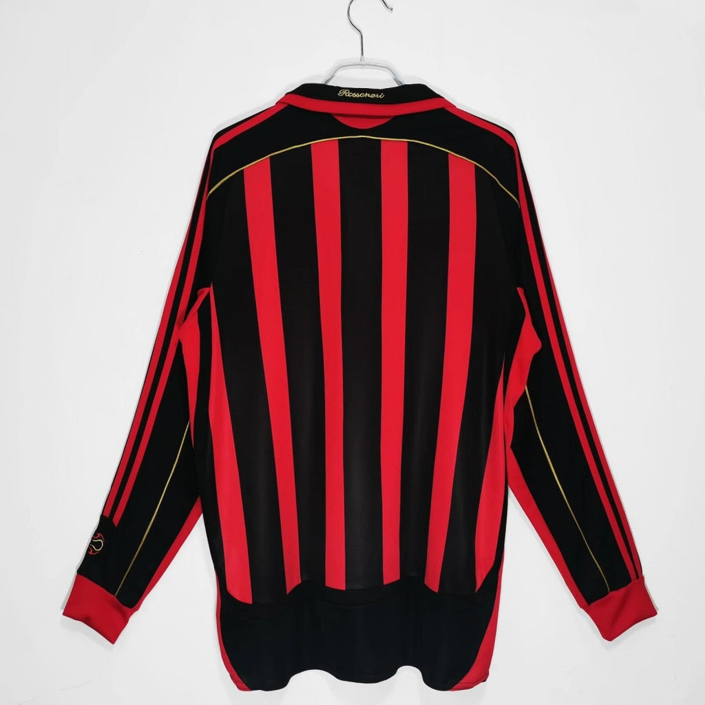 AC Milan 2006-2007 Home Retro Long Sleeve Jersey