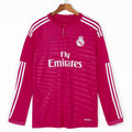 Real Madrid 2014-2015 Away Long Sleeve Retro Jersey