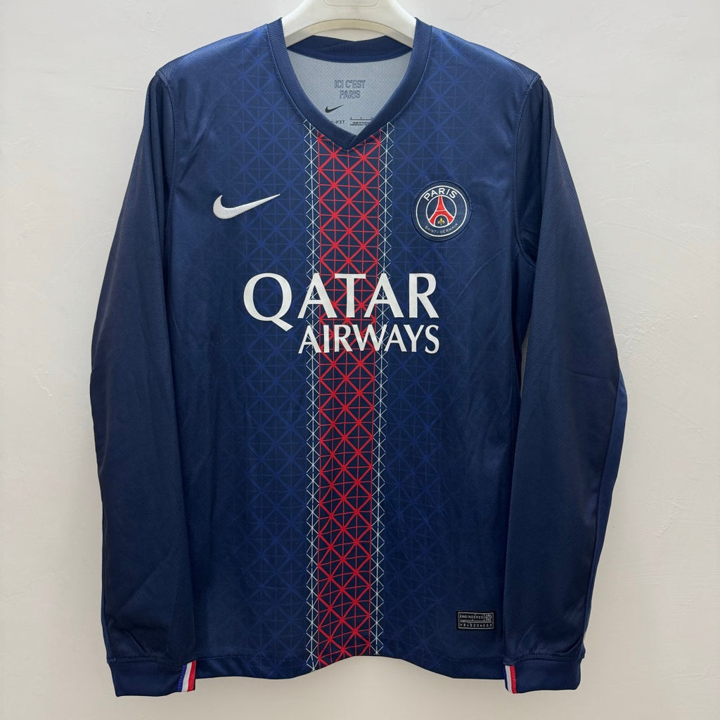 PSG 25/26 Home Long Sleeve Jersey