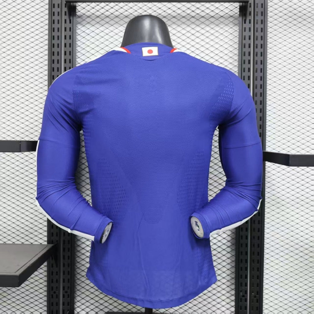 Japan 25/26 Home Player Long Sleeve Jersey