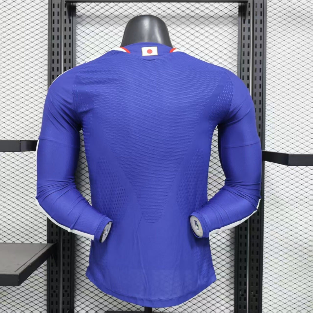 Japan 25/26 Home Player Long Sleeve Jersey