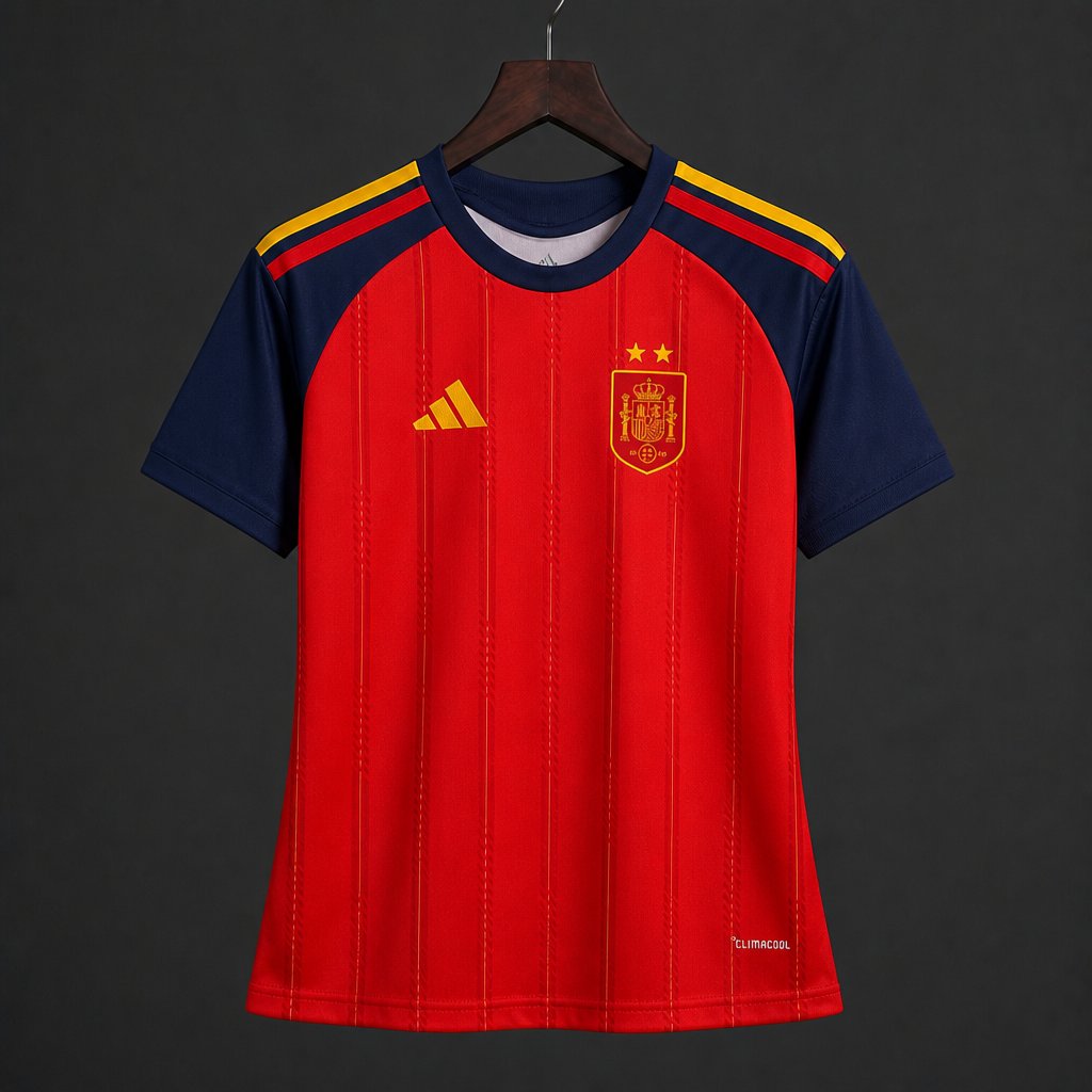 Spain 2026 Home woman Jersey