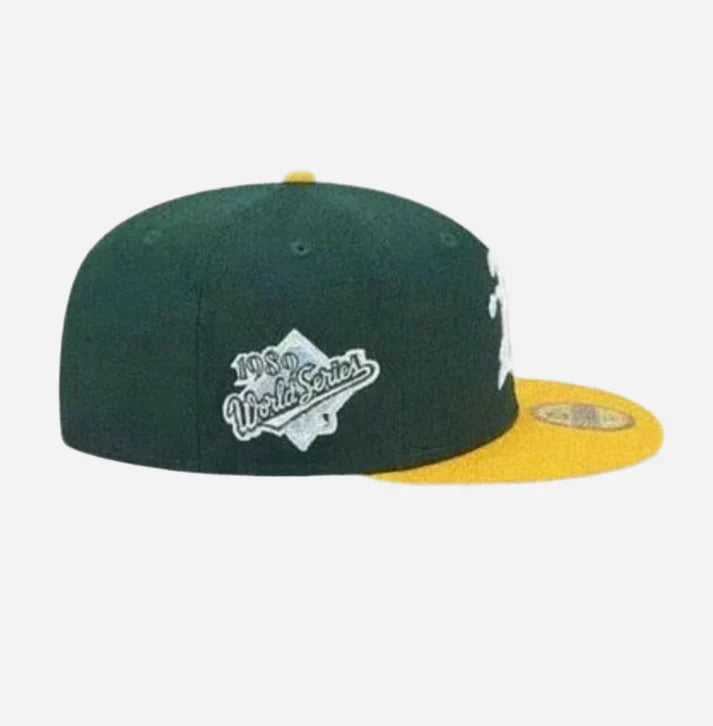 MLB Oakland Athletics Comic Cloud Fitted Cap