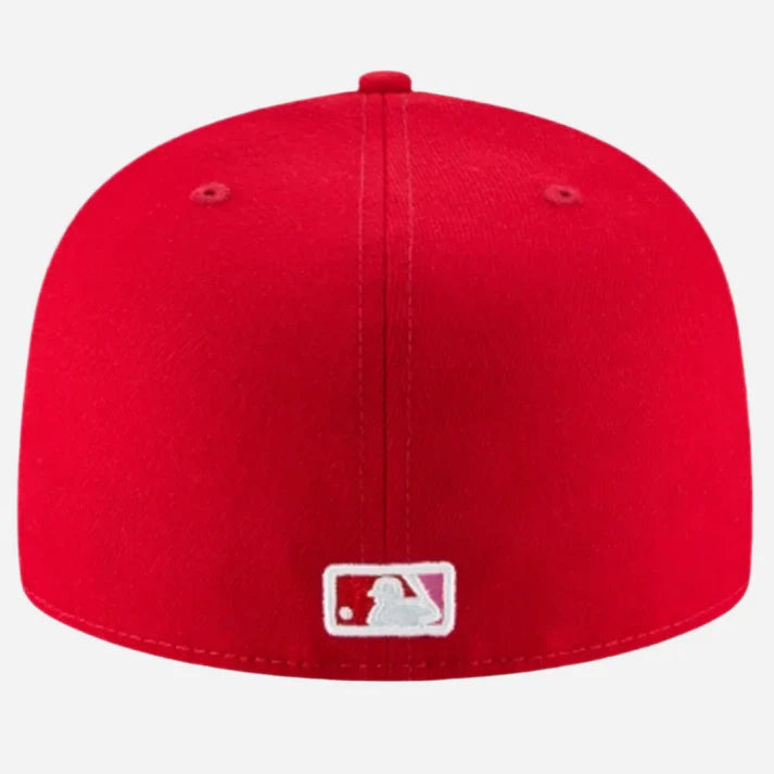 New Era Red Los Angeles Dodgers Sidepatch 59FIFTY Fitted Cap