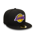LOS ANGELES LAKERS 59FIFTY NBA essential black cap