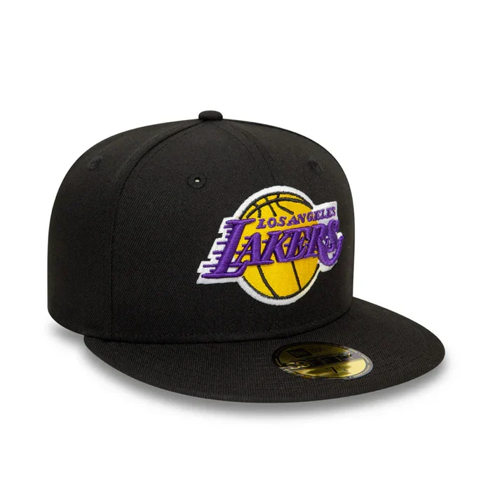 LOS ANGELES LAKERS 59FIFTY NBA essential black cap