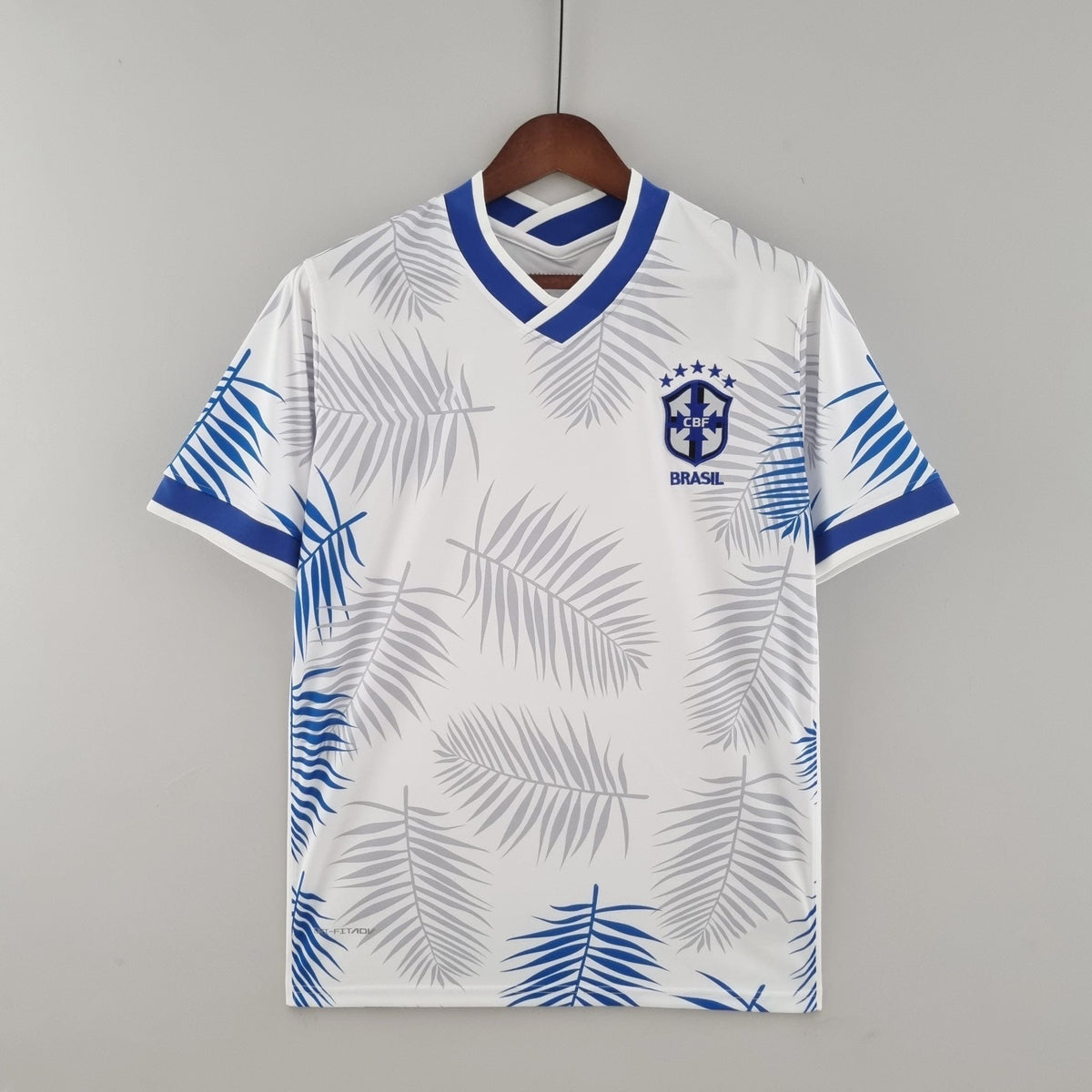 Brazil 2022 Special Edition White & Blue Jersey