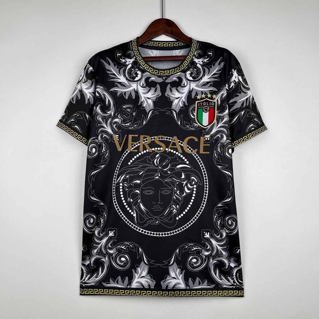 Italy 2023-2024 Concept Black Gold Jersey