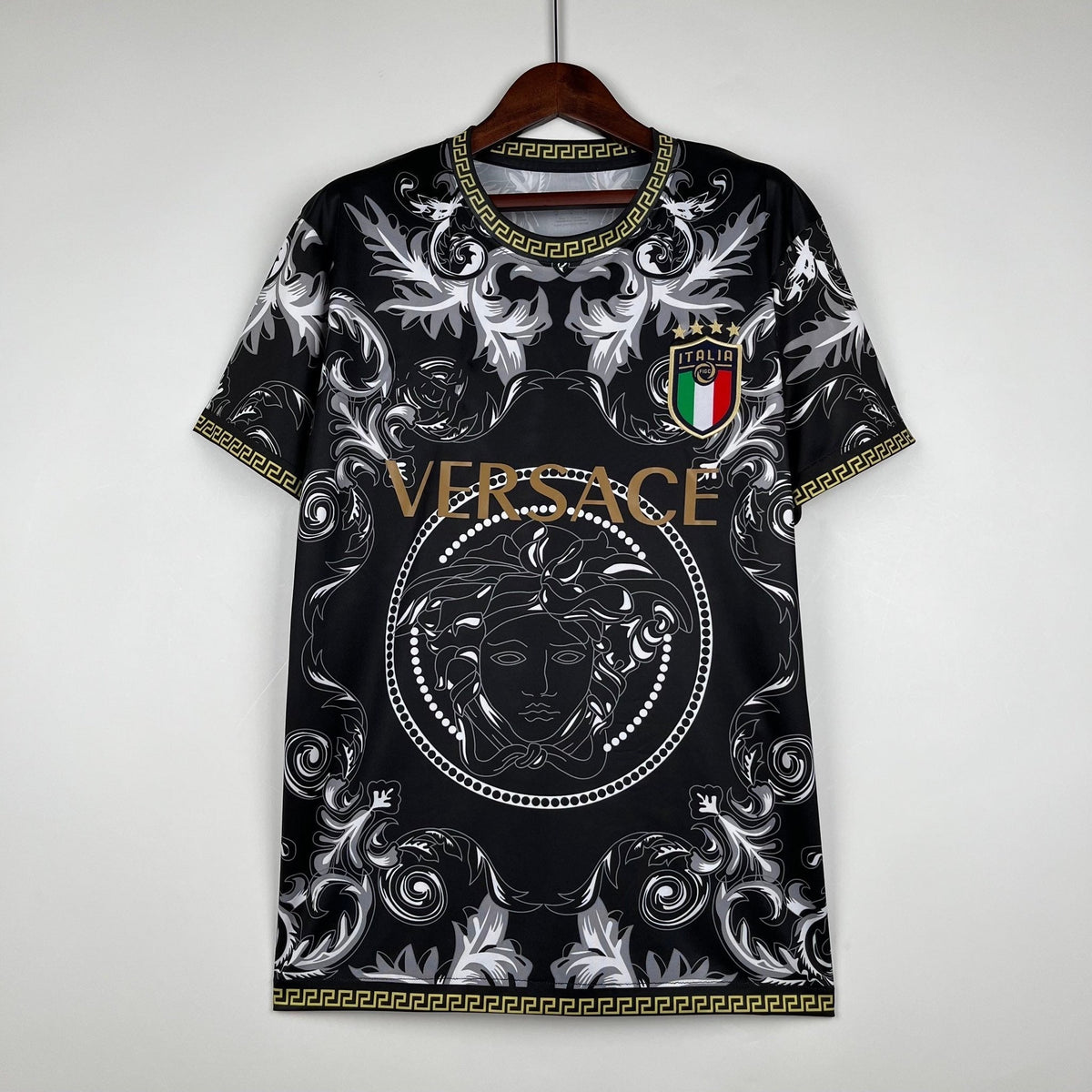 Italy 2023-2024 Concept Black Gold Jersey