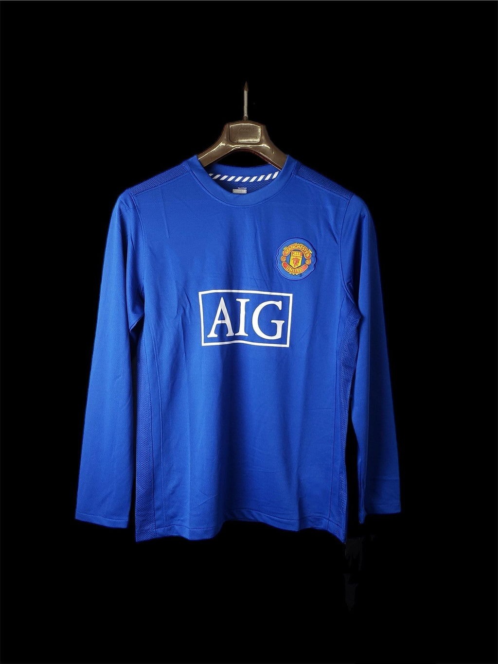 Manchester United 2007-2008 Third Retro Long Sleeve Jersey