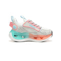 Kids – Adidas Marathon 9 Running Sneakers – White & Green Neon