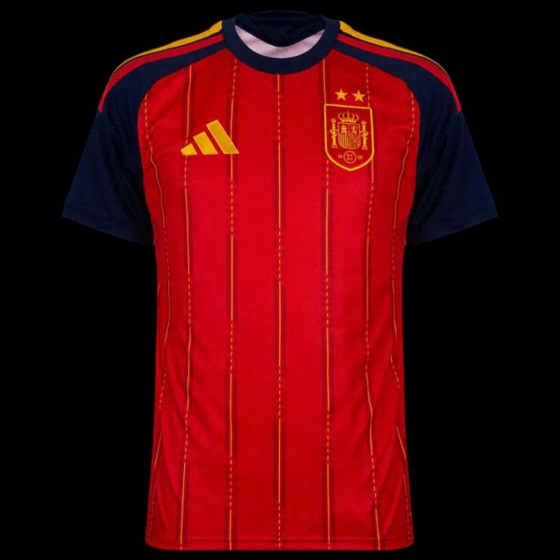 Spain 2 Stars 25/26 Jersey