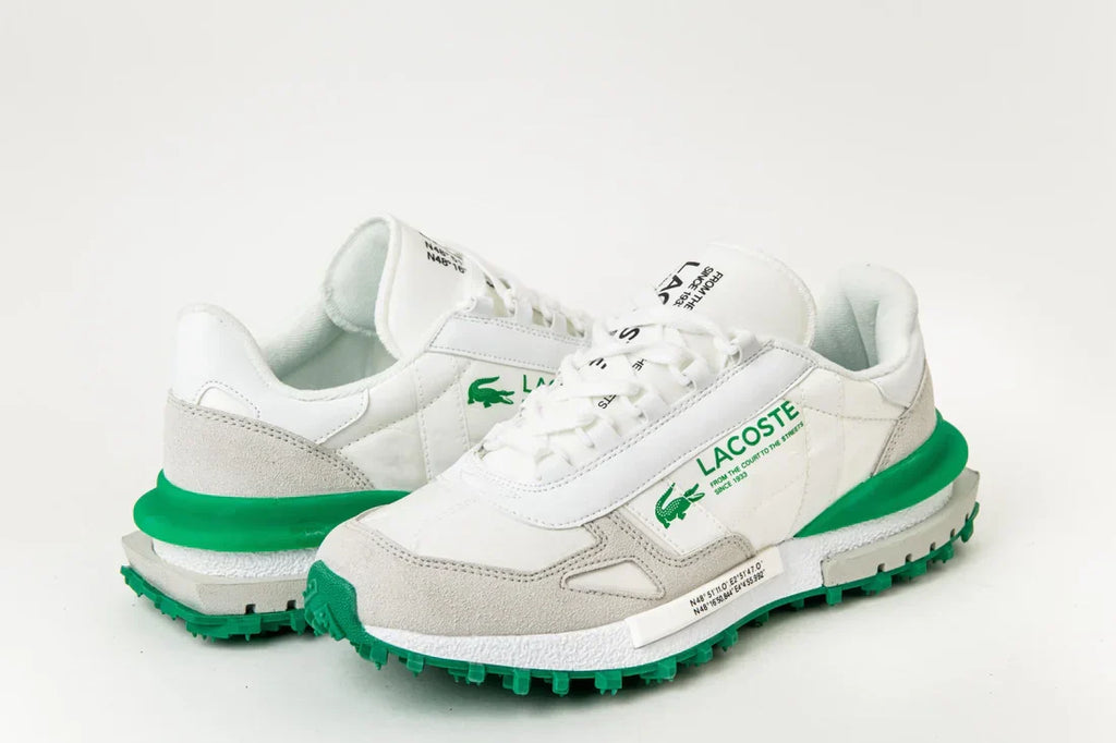 LACOSTE ELITE  ACTIVE JET WHITE/GREEN