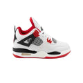 Nike Air Jordan 4 Retro “Fire Red” Sneakers White – Red – Black