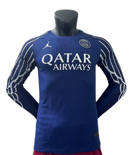 PSG 25/26 Blue Player Long Sleeve Jersey