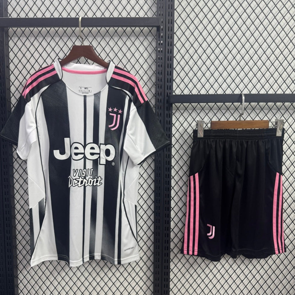 Juventus 25/26 Home Kit – Adult
